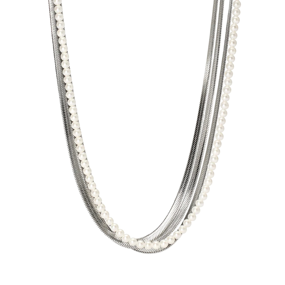 Girocollo con Catene Multiple
