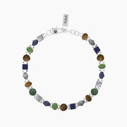 Bracciale uomo con pietre