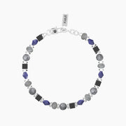 Bracciale uomo con pietre