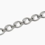 Load image into Gallery viewer, Kidult Bracciale a maglia larga in acciaio argentato 831041
