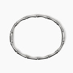 Load image into Gallery viewer, Kidult Bracciale rigido effetto bambù in acciaio 831059