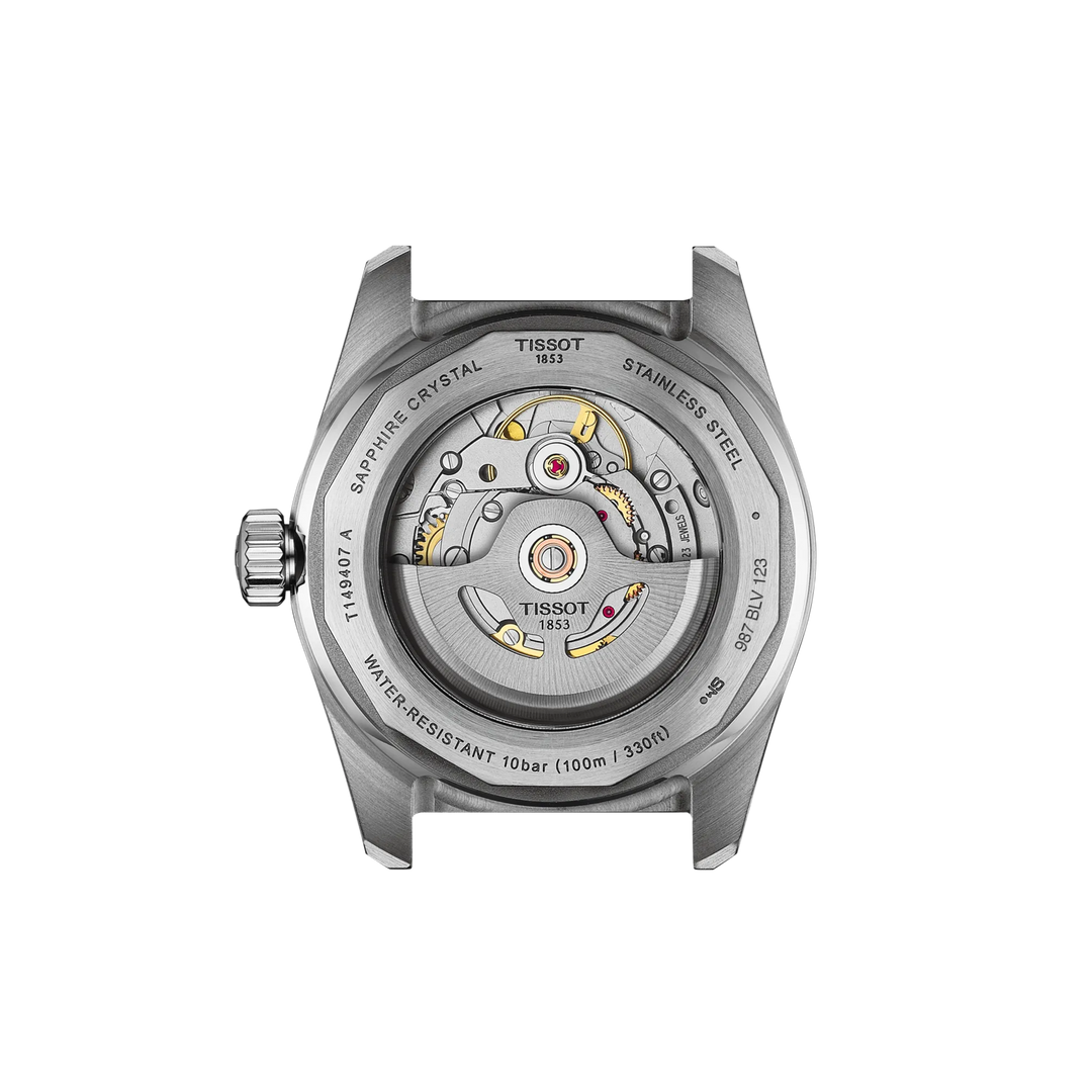 Tissot PR516 38mm T149.407.11.031.00 - fondello con movimento a vista