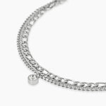 Load image into Gallery viewer, Bracciale con catene e ciondolo
