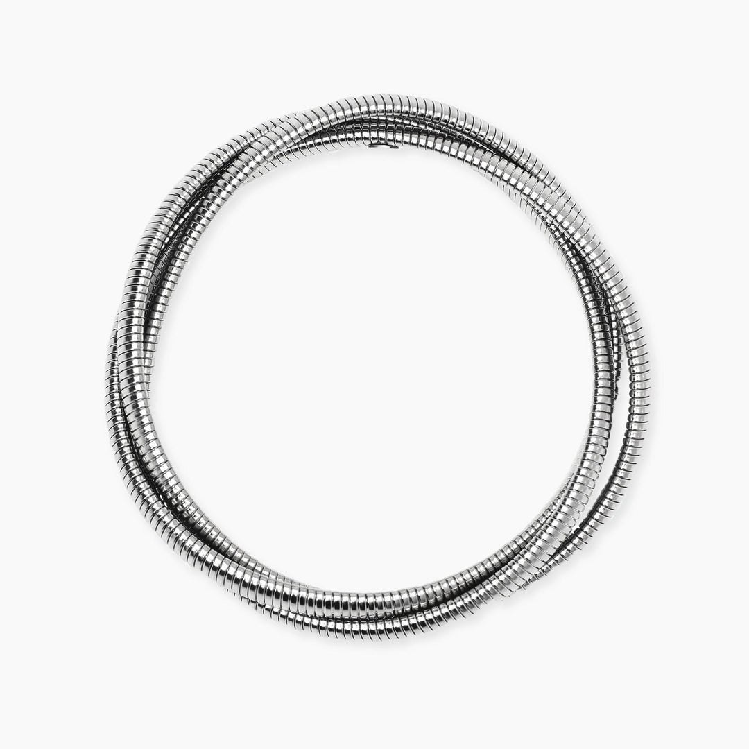 Bracciale tubogas intrecciato