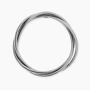 Bracciale tubogas intrecciato