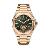 Load image into Gallery viewer, IWC Ingenieur Tourbillon 41 IW345901 - bracciale e cassa oro rosa 18kt - quadrante verde scuro