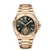 IWC Ingenieur Tourbillon 41 IW345901 - bracciale e cassa oro rosa 18kt - quadrante verde scuro