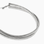 Load image into Gallery viewer, Girocollo con doppia catena tubogas
