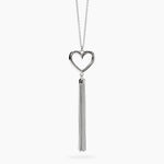 Load image into Gallery viewer, Collana con pendente cuore e catena
