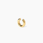 Load image into Gallery viewer, Orecchino ear cuff in acciaio dorato
