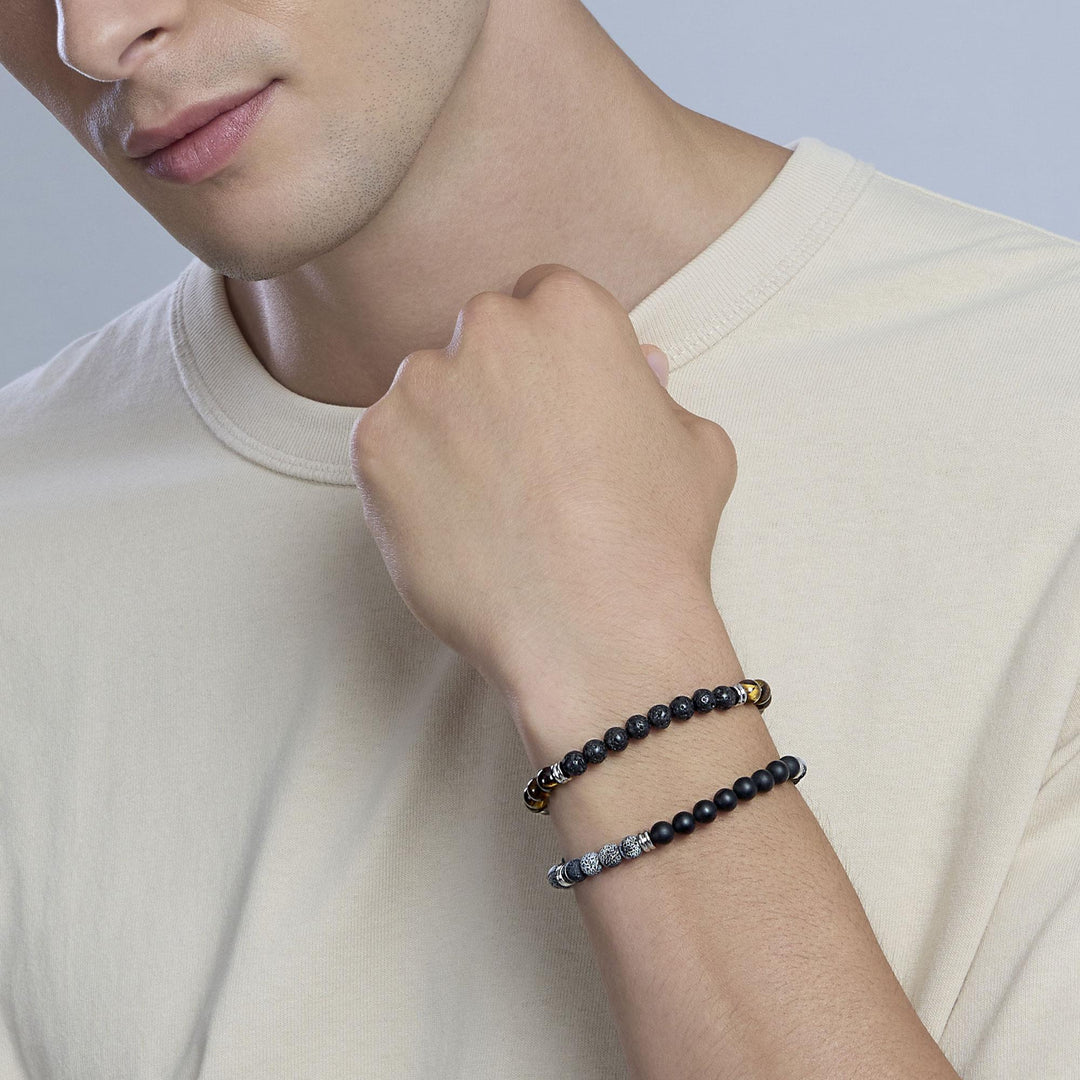 Bracciale regolabile con pietre