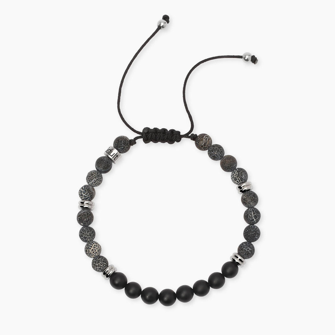 Bracciale regolabile con pietre