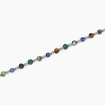 Load image into Gallery viewer, Kidult Bracciale in acciaio con pietre multicolor 831141