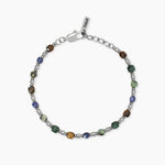 Load image into Gallery viewer, Kidult Bracciale in acciaio con pietre multicolor 831141