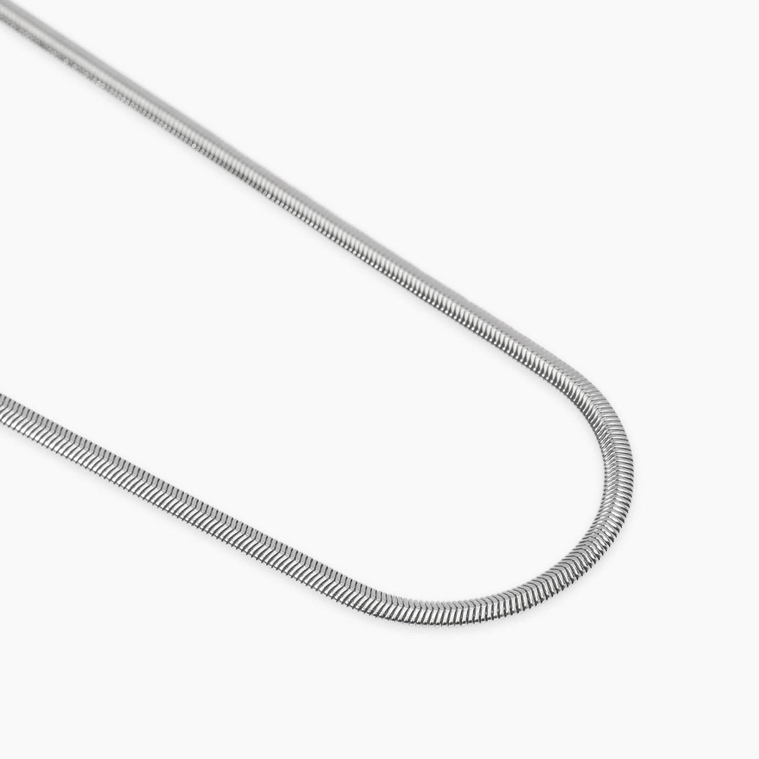 Kidult Collana in acciaio con catena snake 851072