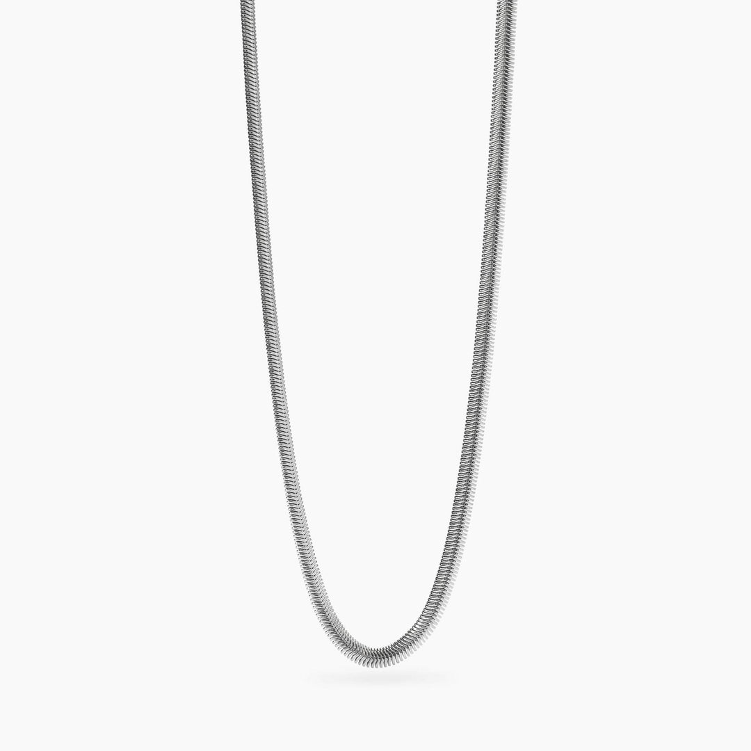 Kidult Collana in acciaio con catena snake 851072