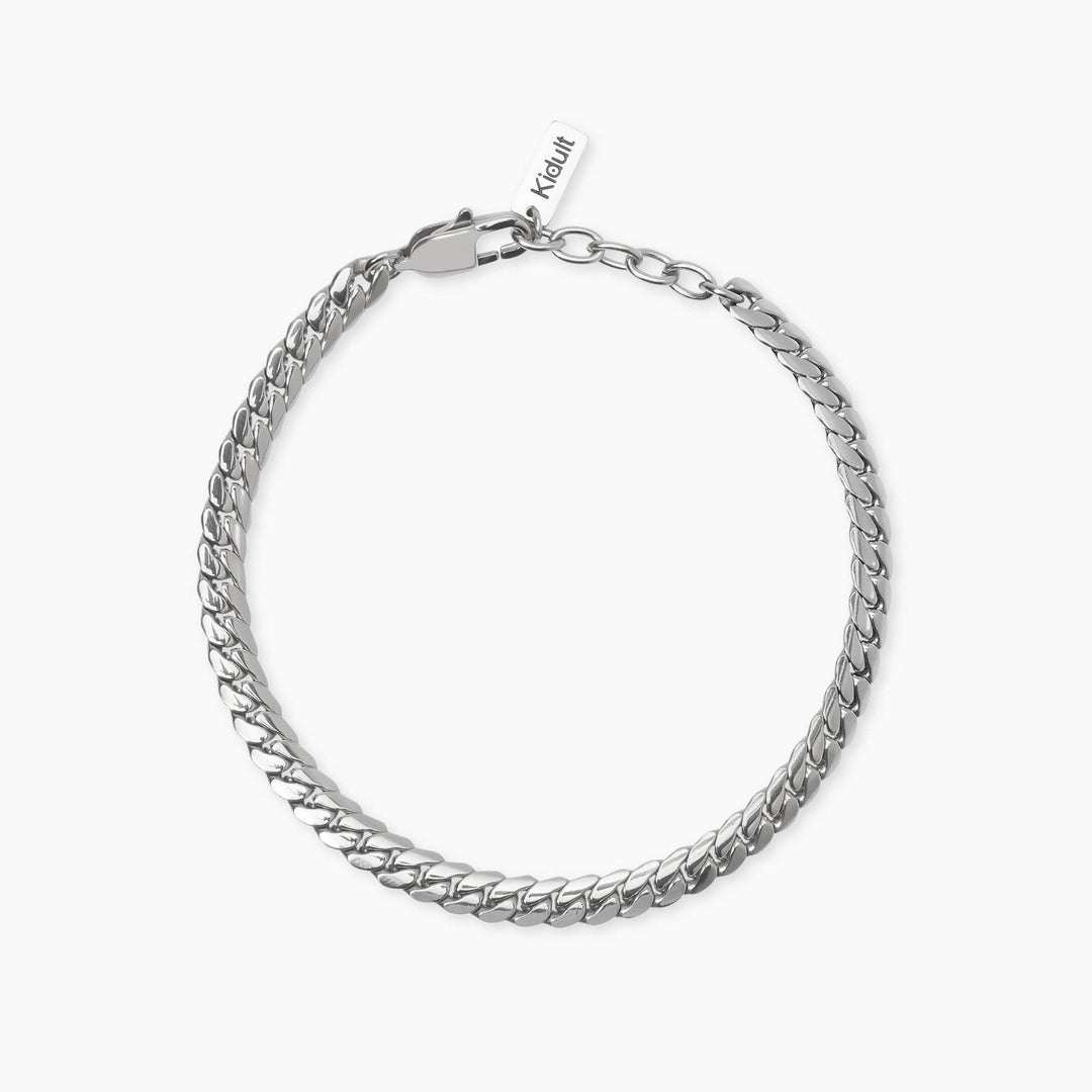 Kidult Bracciale con catena groumette piatta 831084