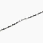 Load image into Gallery viewer, Bracciale in acciaio e ematite
