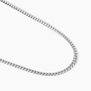 Kidult Collana in acciaio con catena groumette piatta 851069