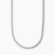 Kidult Collana in acciaio con catena groumette piatta 851069