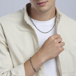 Load image into Gallery viewer, Collana con catena fancy in acciaio
