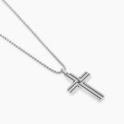 Collana con catena veneta e croce