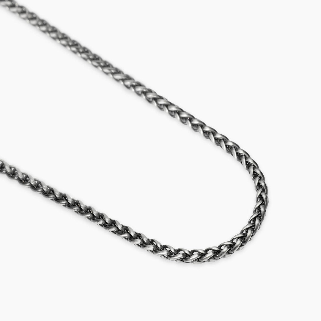 Kidult Collana in acciaio con catena spiga 851081