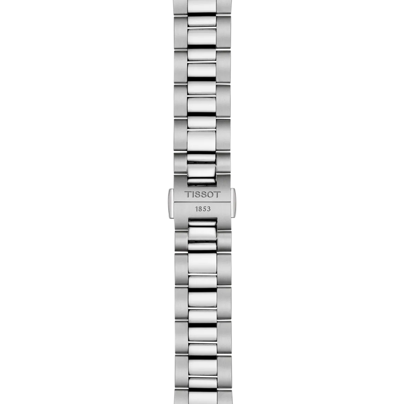 Tissot Gentleman 38mm T165.807.11.031.00 - bracciale e cassa acciaio - quadrante argento con datario