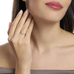 Load image into Gallery viewer, Mabina Anello trilogy con diamanti lab-grown 523473-15
