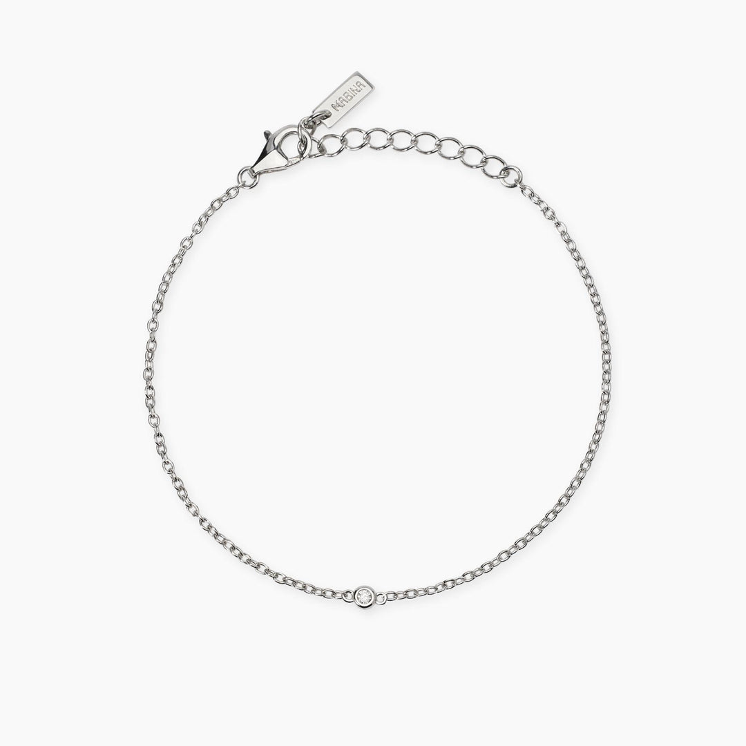 Mabina Bracciale con punto luce in diamante lab-grown 534074