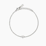 Load image into Gallery viewer, Mabina Bracciale con cuore e diamante lab-grown 534078

