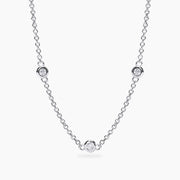 Mabina Collana con punti luce in diamanti lab-grown 553815