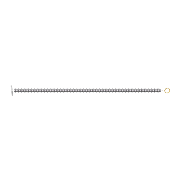 Bracciale Rondelle Titanio