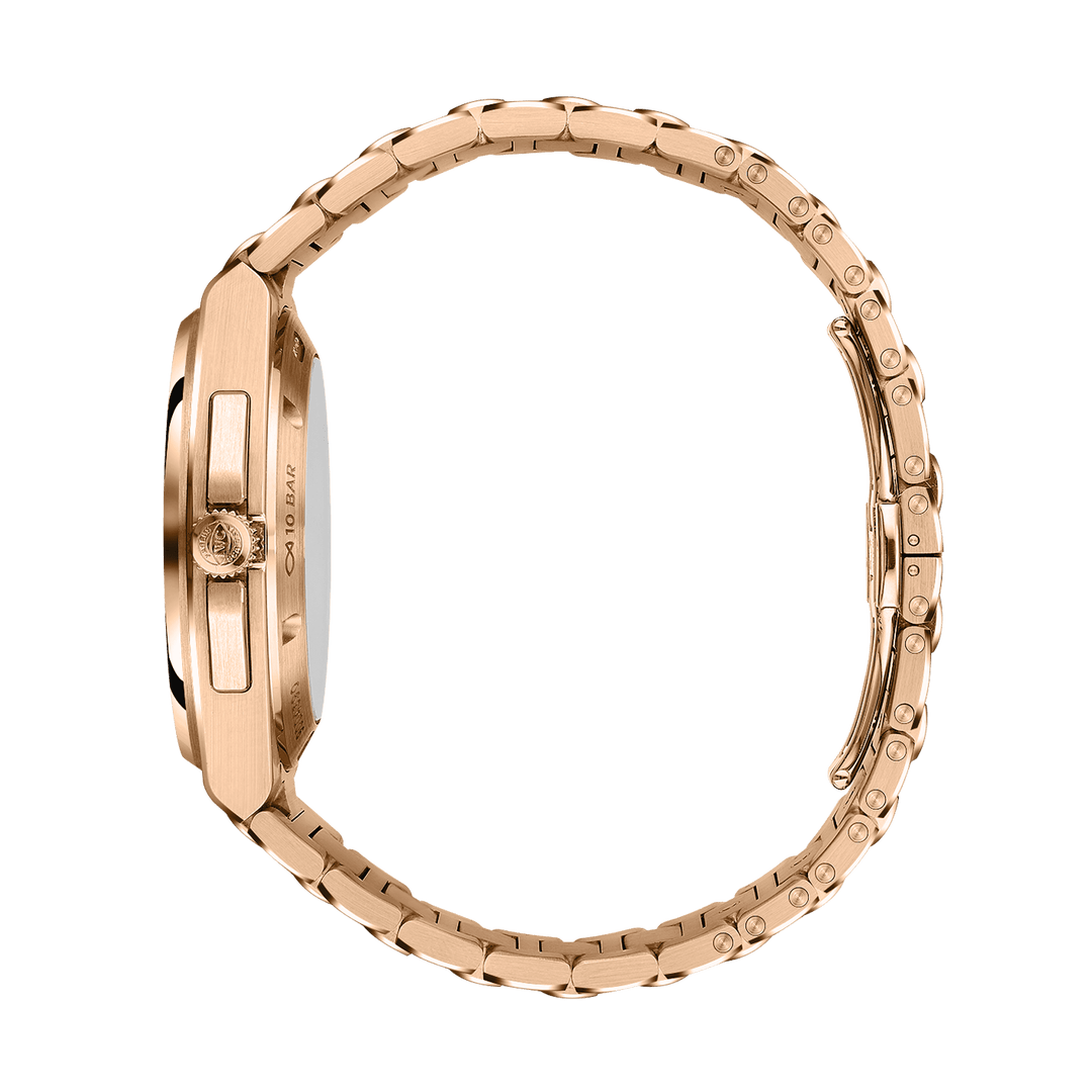 IWC Ingenieur Tourbillon 41 IW345901 - bracciale e cassa oro rosa 18kt - quadrante verde scuro