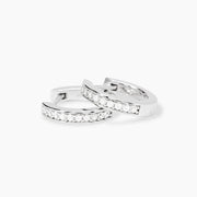 Mabina Orecchini a cerchio con diamanti lab-grown 563903