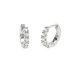 Load image into Gallery viewer, Mabina Orecchini a cerchio con diamanti lab-grown 563904