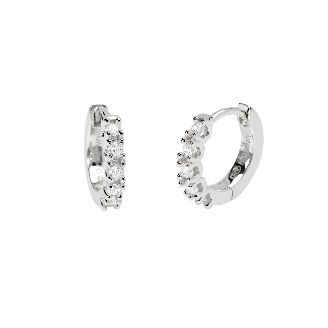 Mabina Orecchini a cerchio con diamanti lab-grown 563904