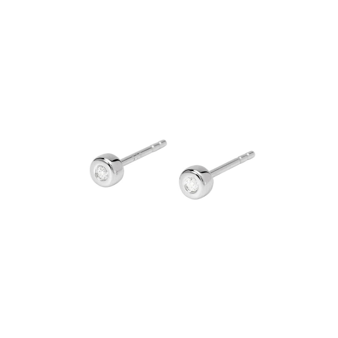 Mabina Orecchini a lobo tondi con diamanti lab-grown 563907