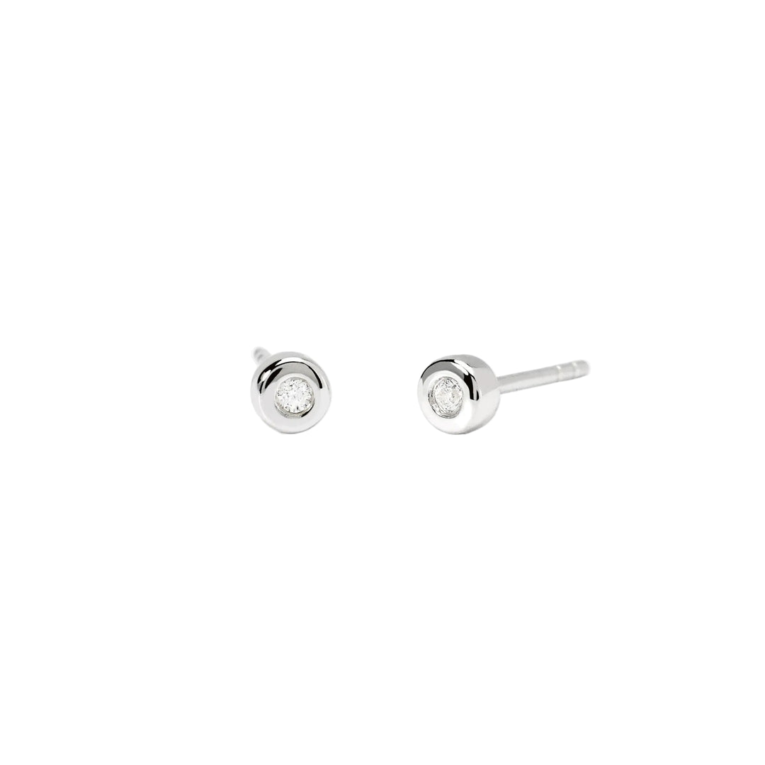 Mabina Orecchini a lobo tondi con diamanti lab-grown 563907