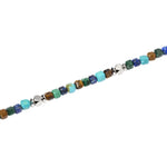 Load image into Gallery viewer, Mabina Bracciale regolabile in argento con pietre multicolor 534092