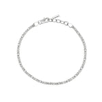 Load image into Gallery viewer, Mabina Bracciale da uomo in argento con catena bizantina 534093
