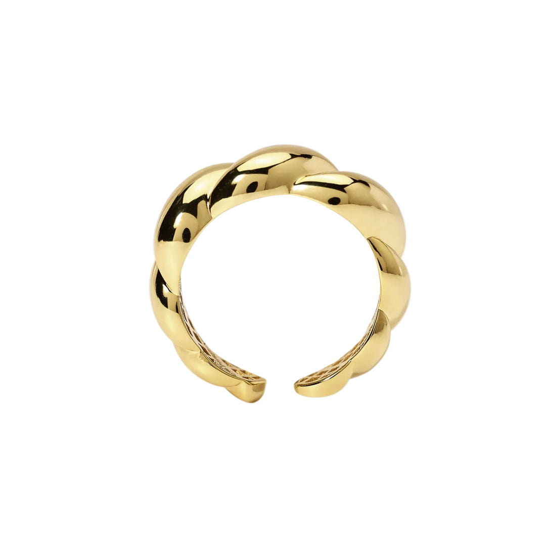 Mabina Anello regolabile in argento dorato 523477