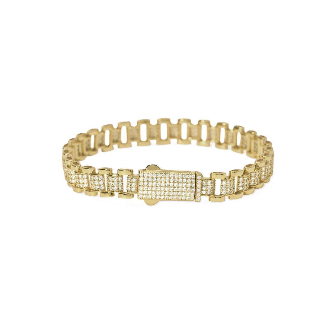 Bracciale Parigi in Argento Dorato