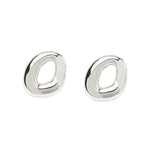Load image into Gallery viewer, Mabina Orecchini design ondulato in argento 563916