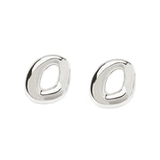 Mabina Orecchini design ondulato in argento 563916