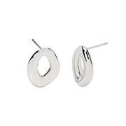 Mabina Orecchini design ondulato in argento 563916