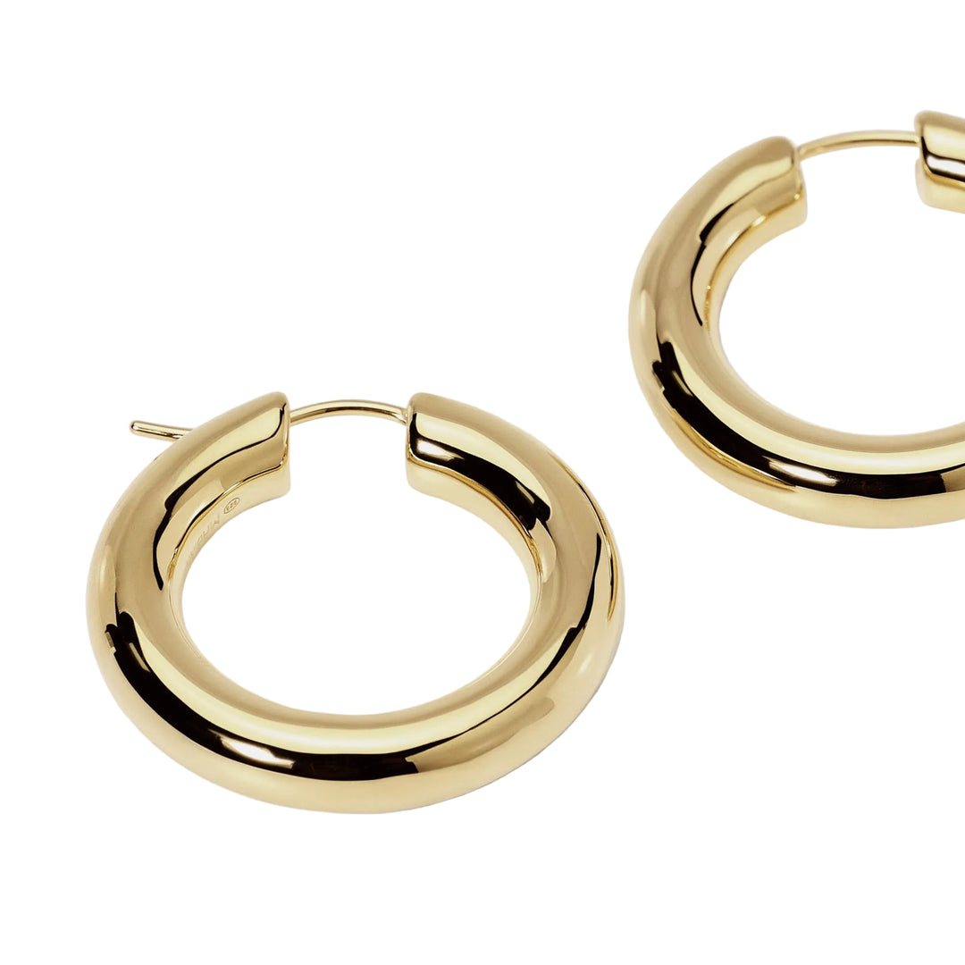 Mabina Orecchini chunky in argento dorato 563929