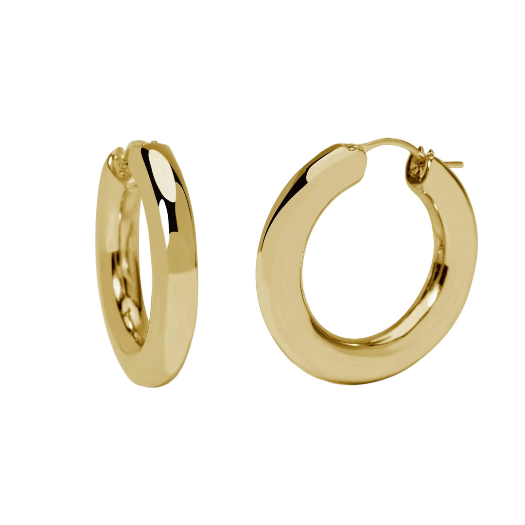 Mabina Orecchini chunky in argento dorato 563929