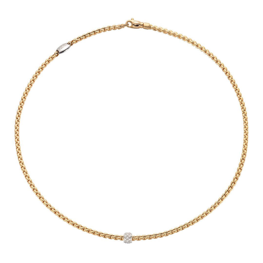 Bracciale Solo Flex'it in Oro Giallo e Diamanti
