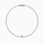 Load image into Gallery viewer, Kidult Bracciale infinity con diamante lab-grown 732317-18